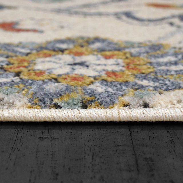 Dynamic Rugs Mabel 4091 Ivory/Multi Rug.