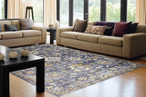 Dynamic Rugs Mabel 4092 Navy/Multi Rug.