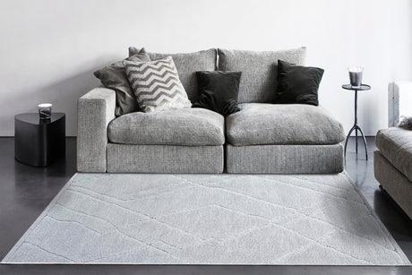 Dynamic Rugs Masai 14005 Grey Rug.