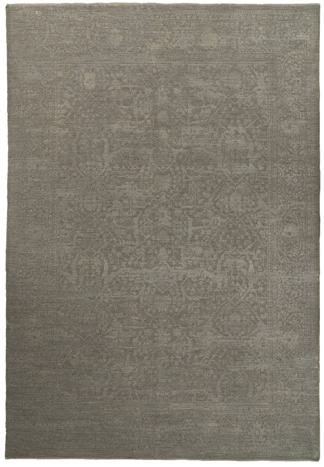Dynamic Rugs Meadow 17971 Power Loomed Transitional Grey Rug