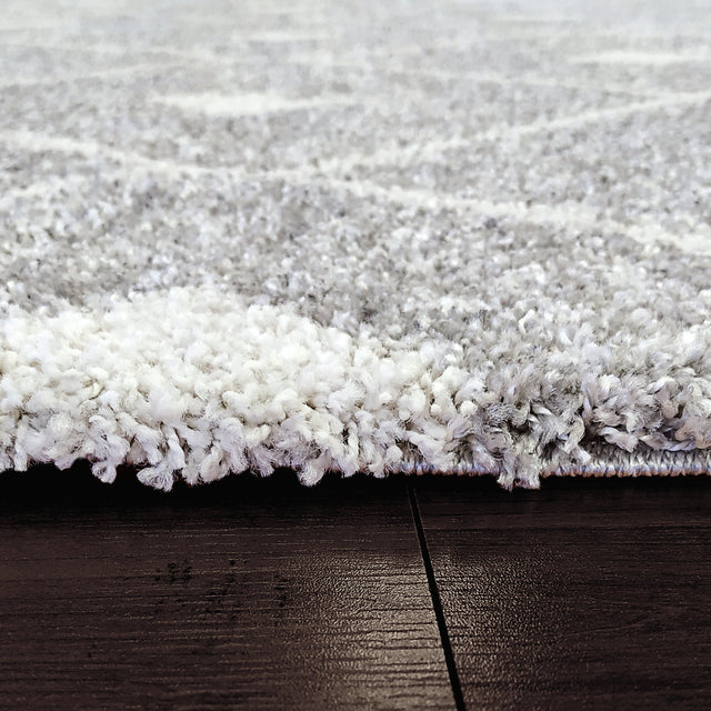 Dynamic Rugs Mehari 23275 Power Loomed Contemporary Grey/Ivory Rug
