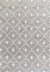 Dynamic Rugs Mehari 23275 Power Loomed Contemporary Grey/Ivory Rug