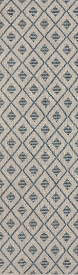 Dynamic Rugs Melissa 4232 Grey/Blue Rug.