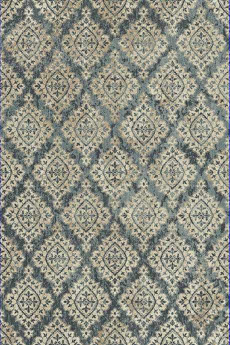 Dynamic Rugs Melody 985015 Blue Rugs.