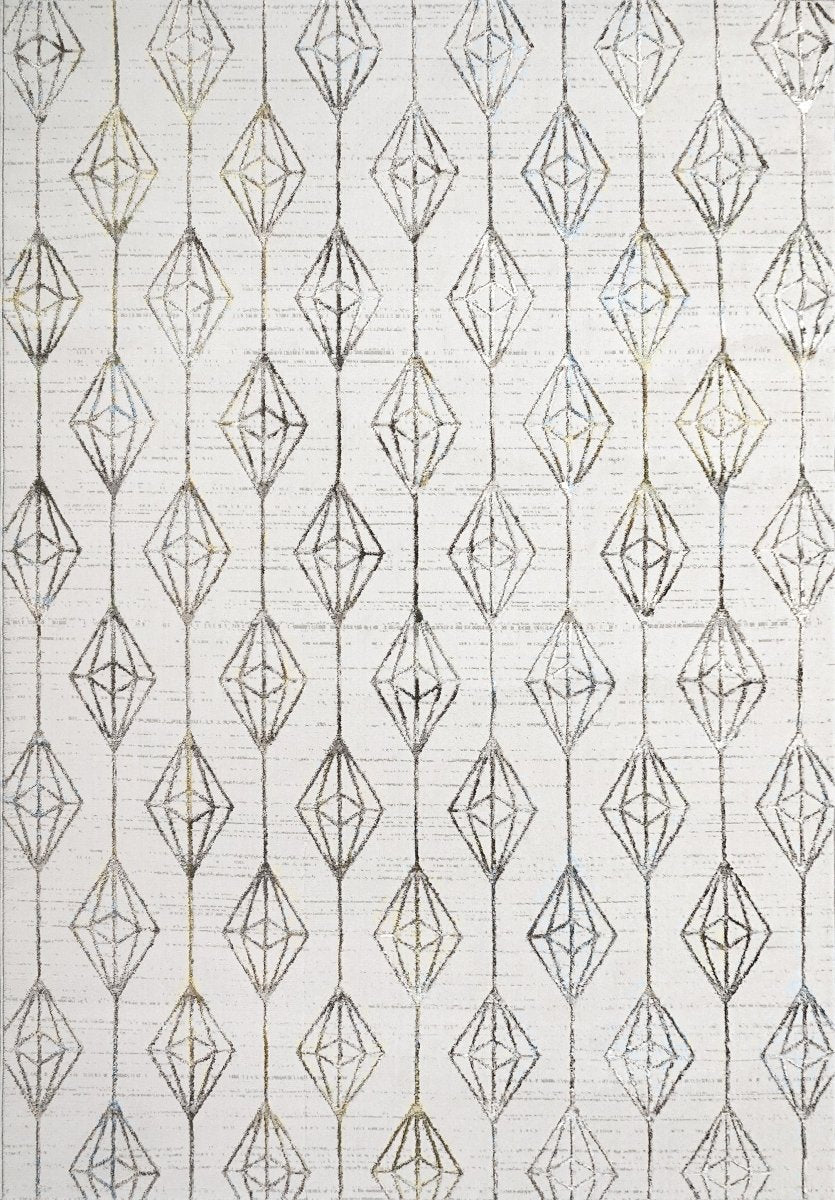 Dynamic Rugs Merit 6660 Grey/Blue/Gold Rugs.