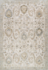 Dynamic Rugs Milano 12500 Power Loomed Transitional Grey/Beige/Dark Grey Rug