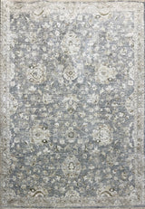 Dynamic Rugs Milano 12502 Power Loomed Transitional Navy/Ivory/Beige Rug