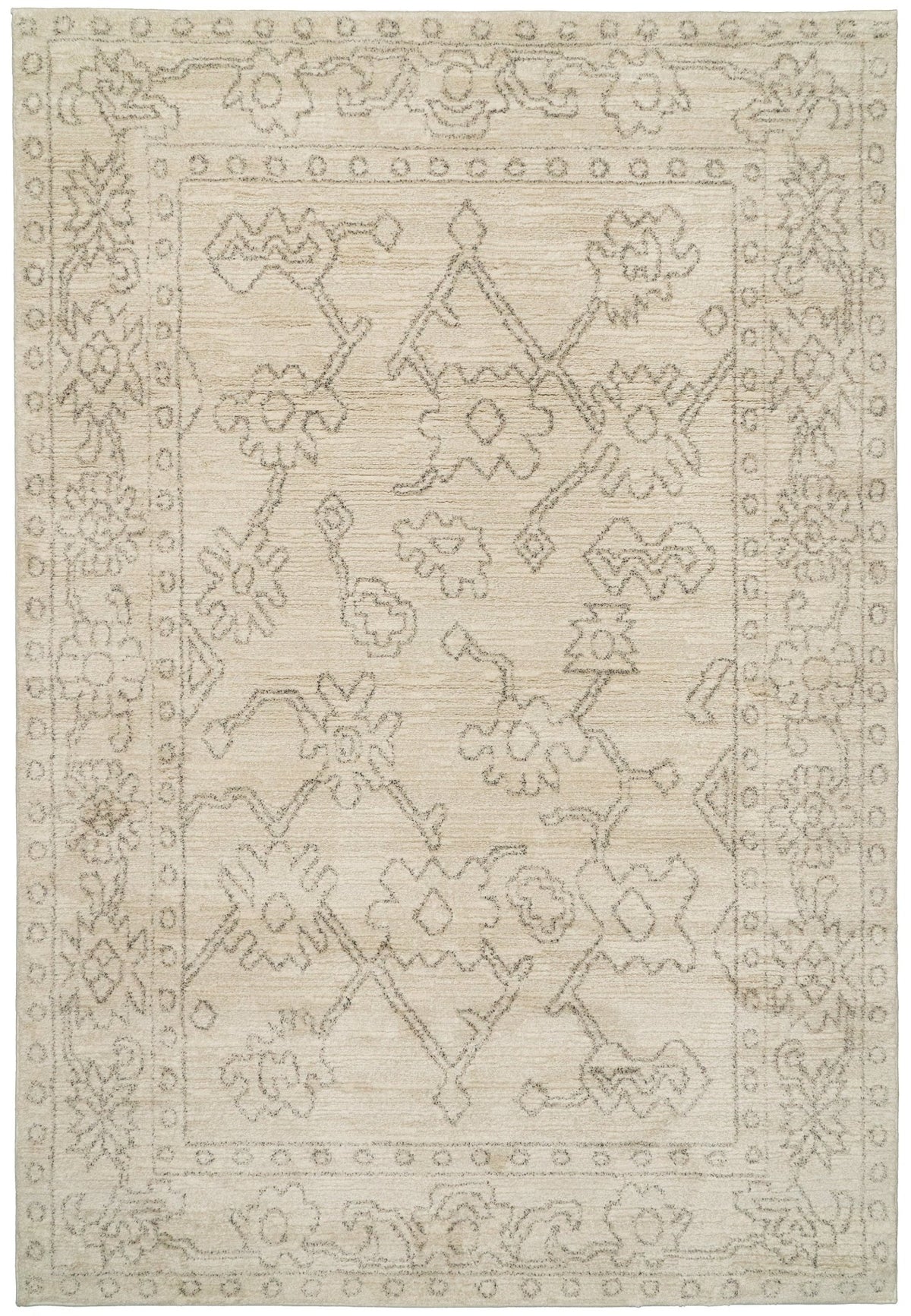 Dynamic Rugs Monroe 9802 Power Loomed Modern Beige/Grey Rug