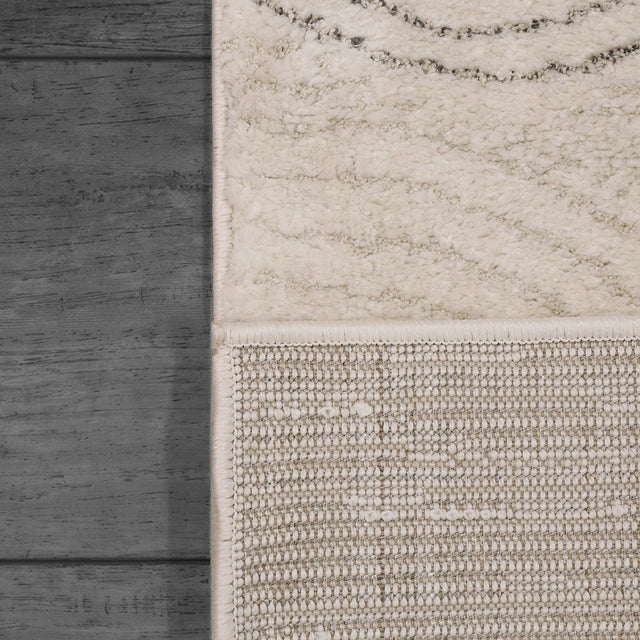 Dynamic Rugs Monroe 9815 Power Loomed Modern Ivory/Grey Rug