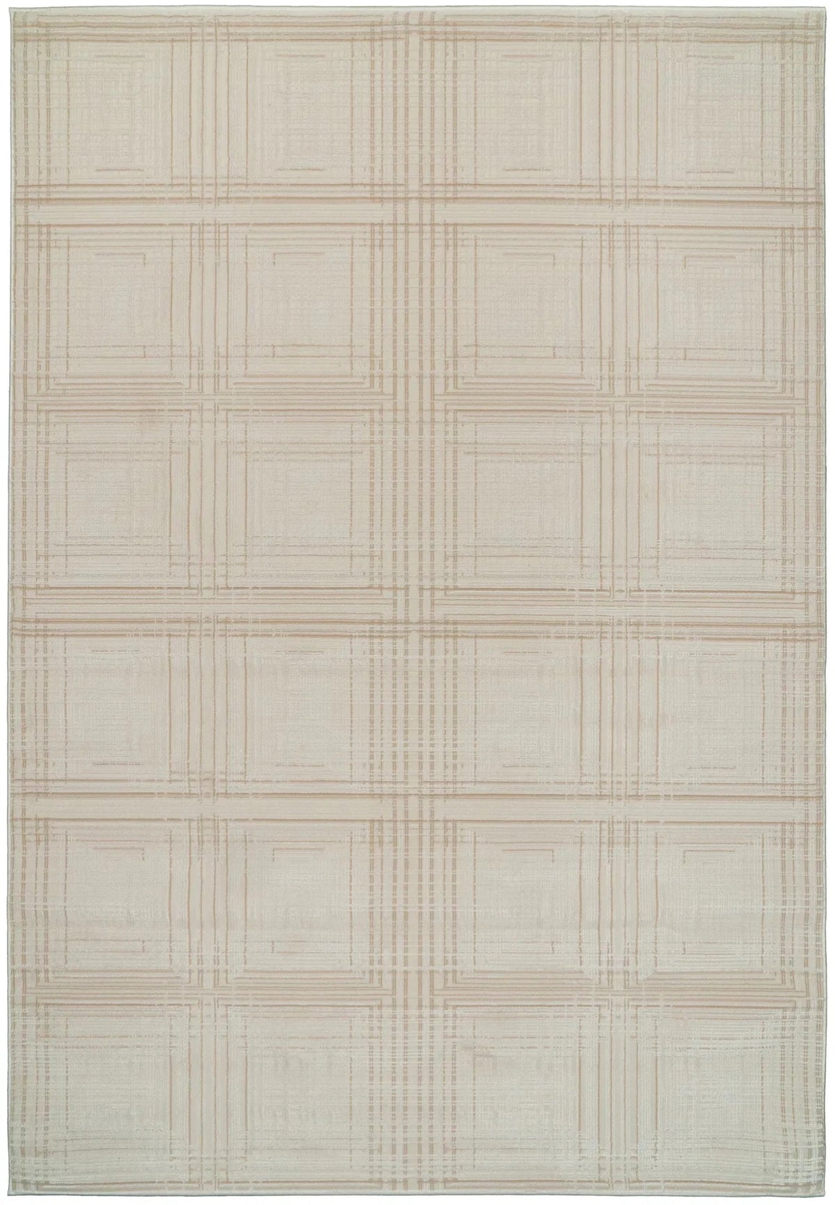 Dynamic Rugs Montrose 1780 Power Loomed Modern Cream/Beige Rug - Rectangular