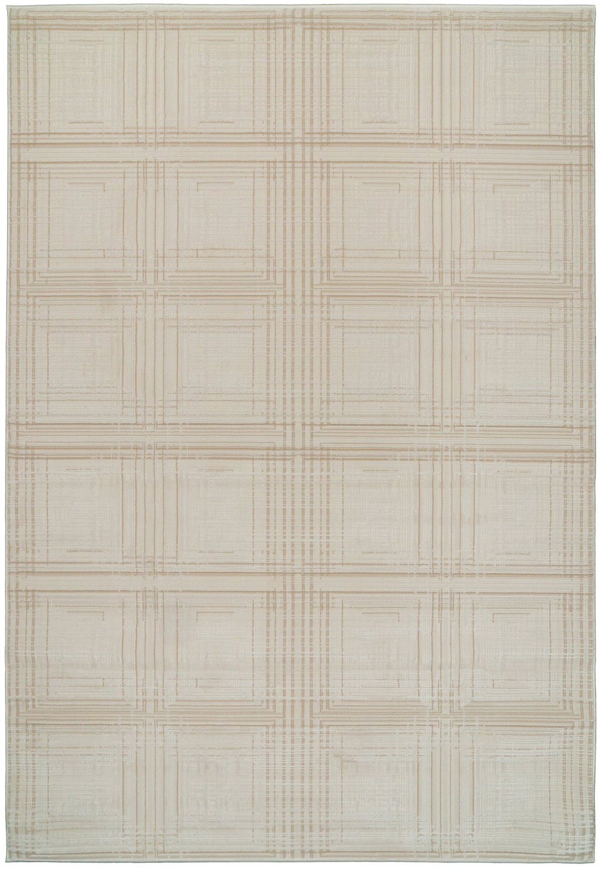 Dynamic Rugs Montrose 1780 Power Loomed Modern Cream/Beige Rug