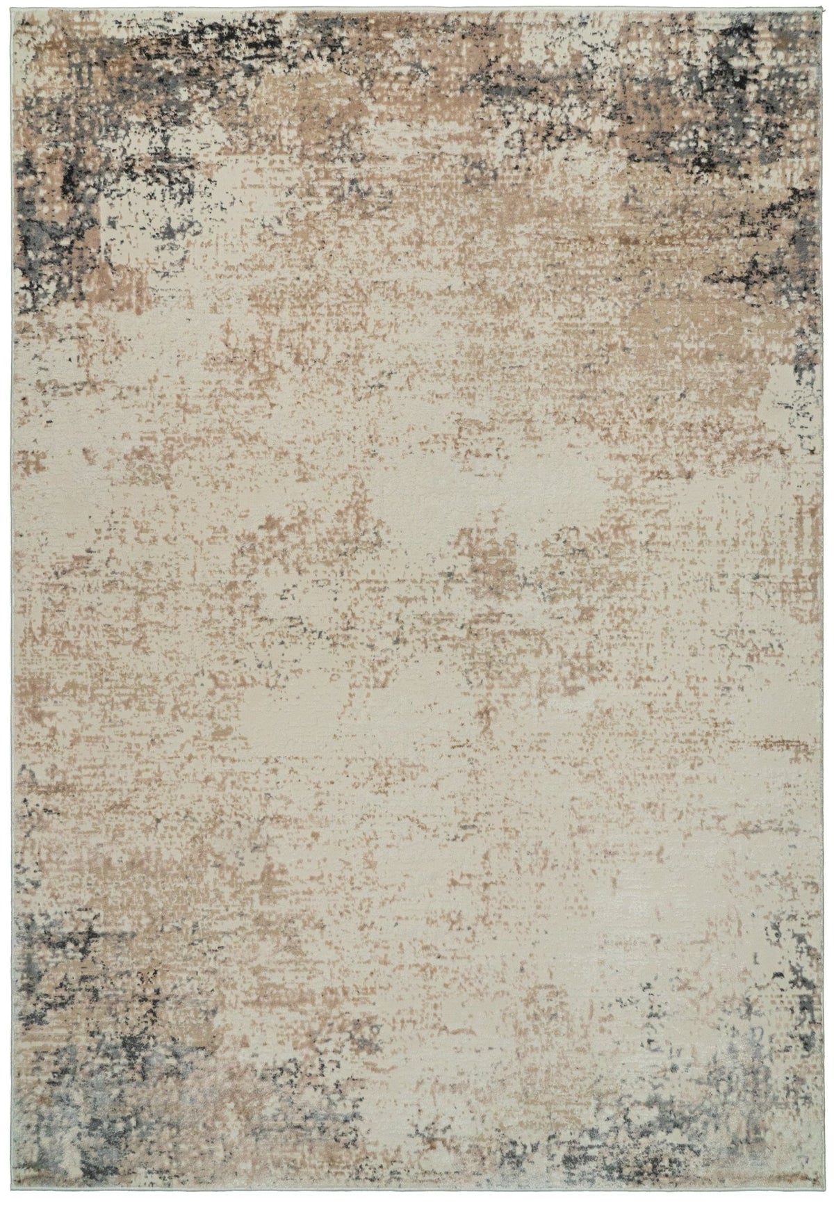 Dynamic Rugs Montrose 1782 Power Loomed Modern Cream/Beige Rug