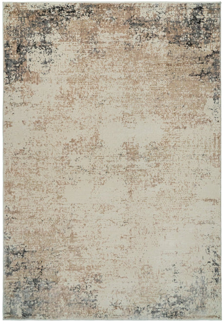 Dynamic Rugs Montrose 1782 Power Loomed Modern Cream/Beige Rug