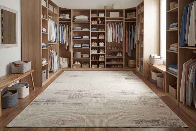 Dynamic Rugs Montrose 1784 Power Loomed Modern Cream/Beige/Grey Rug