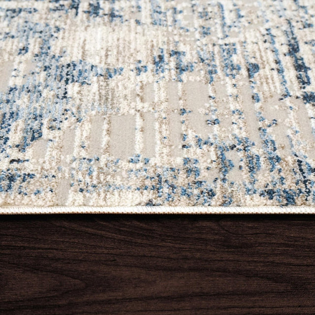 Dynamic Rugs Mood 8451 Ivory/Blue Rugs.