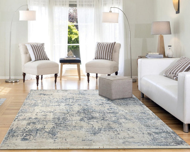 Dynamic Rugs Mood 8451 Ivory/Blue Rugs.