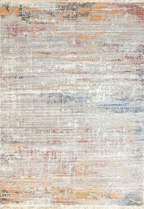 Dynamic Rugs Mood 8456 Ivory/Red Rug.