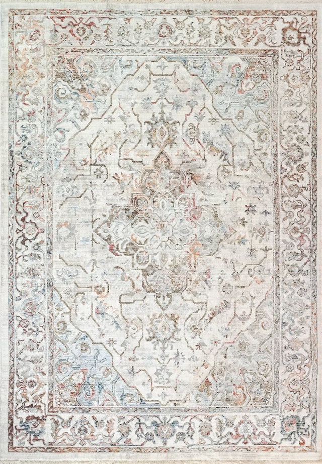 Dynamic Rugs Mood 8457 Red Blue Ivory Rugs.