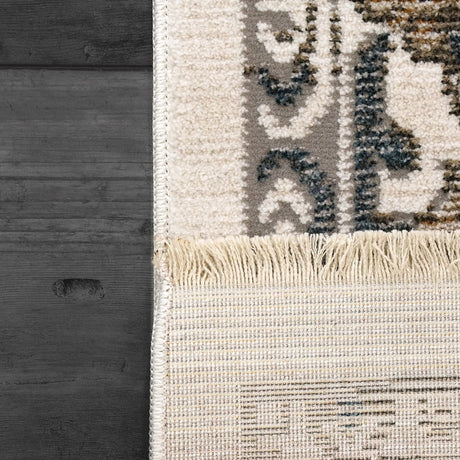 Dynamic Rugs Mood 8475 Blue/Beige Rug.