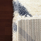 Dynamic Rugs Nitro Lux 6361 Ivory / Blue Rugs.