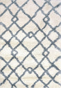 Dynamic Rugs Nitro Lux 6361 Ivory / Blue Rugs.