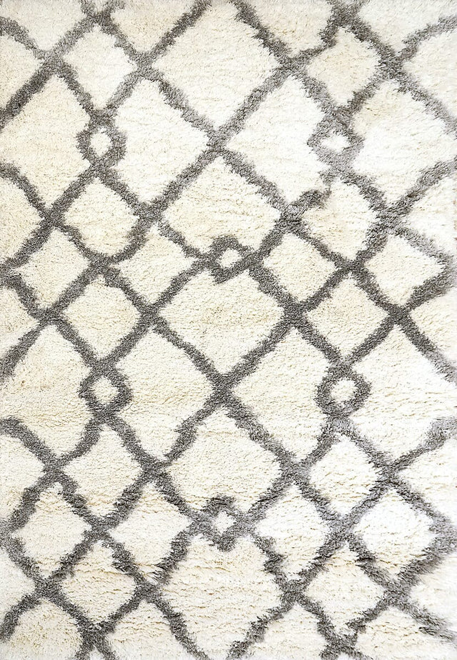 Dynamic Rugs Nitro Lux 6361 Ivory / Grey Rugs.