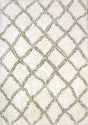 Dynamic Rugs Nordic 7432 White/Silver Rug.