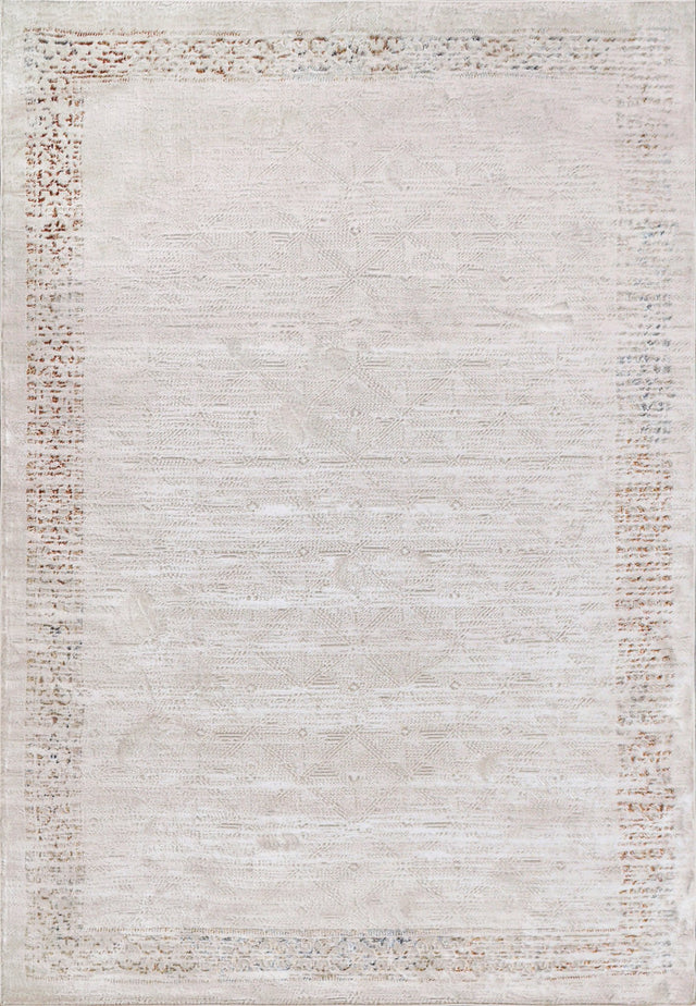Dynamic Rugs Obsession 9535 Power Loomed Modern Cream/Multi Rug