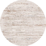 Dynamic Rugs Obsession 9539 Power Loomed Modern Cream/Red/Multi Rug - Round