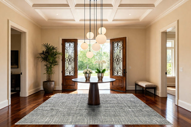 Dynamic Rugs Olivia 12730 Power Loomed Modern Grey Rug