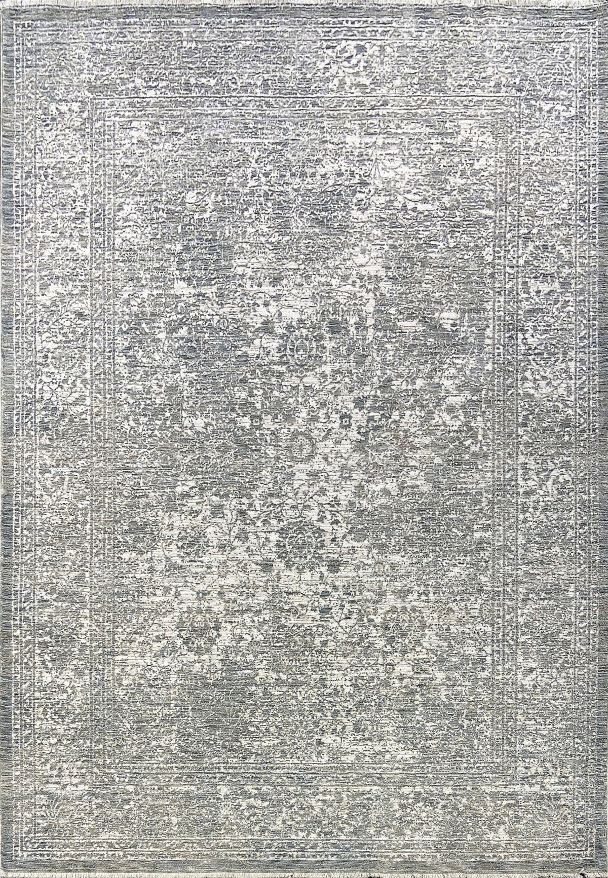 Dynamic Rugs Olivia 12731 Power Loomed Transitional Grey/Light Grey Rug