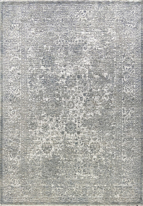Dynamic Rugs Olivia 12731 Power Loomed Transitional Grey/Light Grey Rug