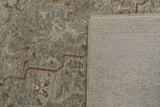 Dynamic Rugs Pacific 15941 Power Loomed Transitional Beige/Cream/Coral Rug