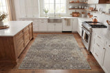 Dynamic Rugs Pandora 17641 Power Loomed Transitional Brown/Beige/White Rug - Room