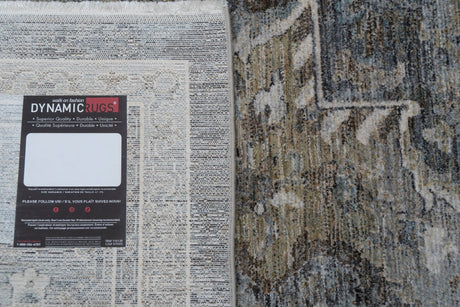 Dynamic Rugs Pandora 17653 Power Loomed Transitional Grey/Beige Rug
