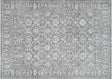 Dynamic Rugs Patara 10566 Power Loomed Traditional Dark Grey/Silver Rug - Rectangular