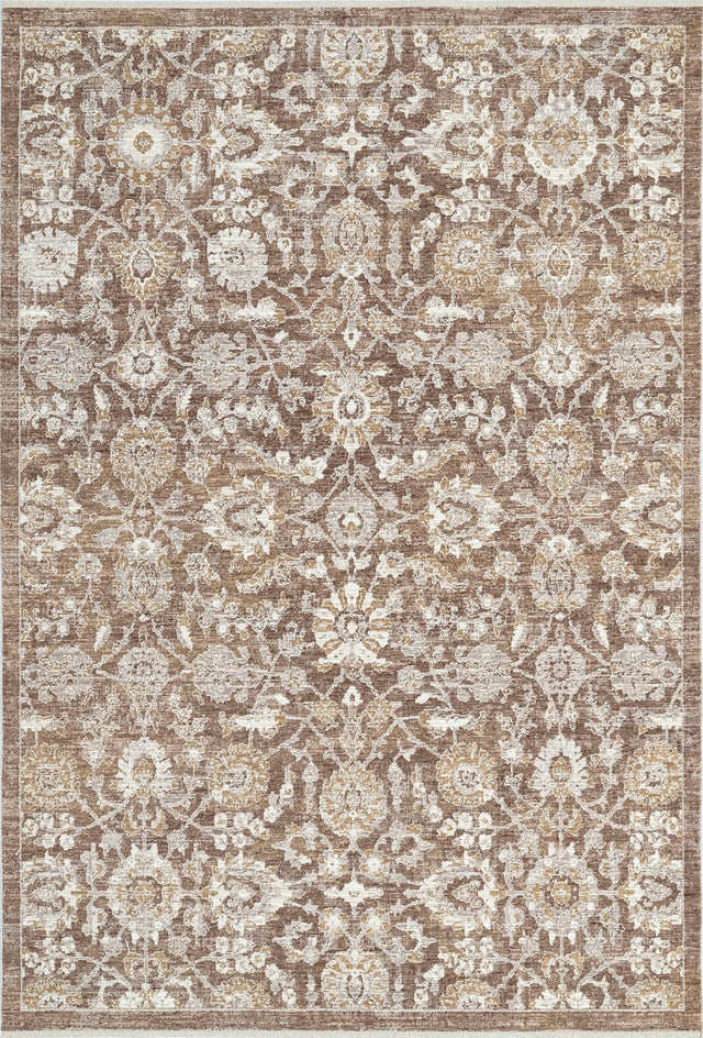 Dynamic Rugs Patara 10568 Power Loomed Transitional Rust/Brown/Ivory Rug