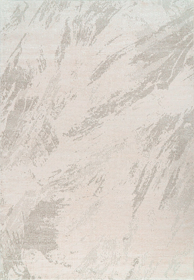 Dynamic Rugs Penta 6320 Power Loomed Modern Cream/Ivory Rug