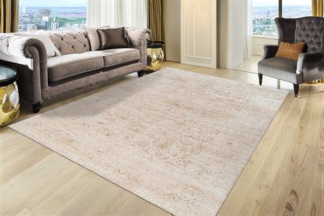 Dynamic Rugs Penta 6321 Power Loomed Transitional Cream/Beige Rug