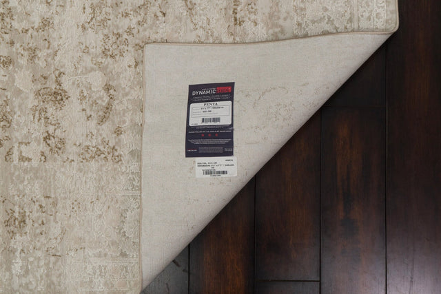 Dynamic Rugs Penta 6321 Power Loomed Transitional Cream/Beige Rug