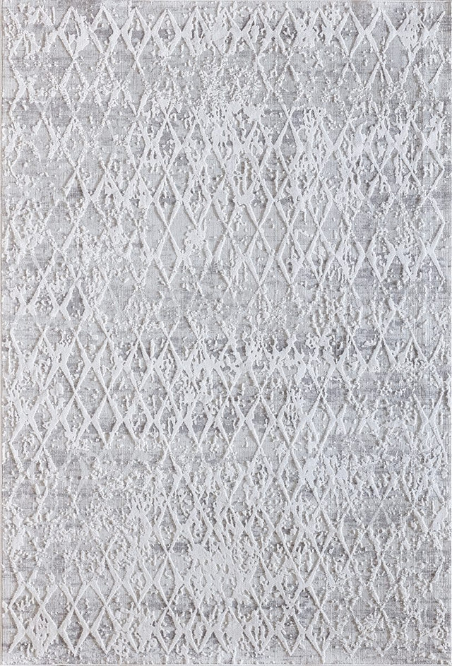 Dynamic Rugs Quartz 27039 Ivory / Silver Rugs.