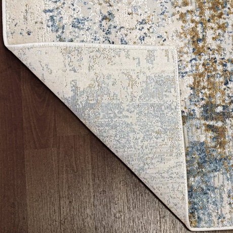 Dynamic Rugs Quartz 27050 Ivory / Blue Rugs.