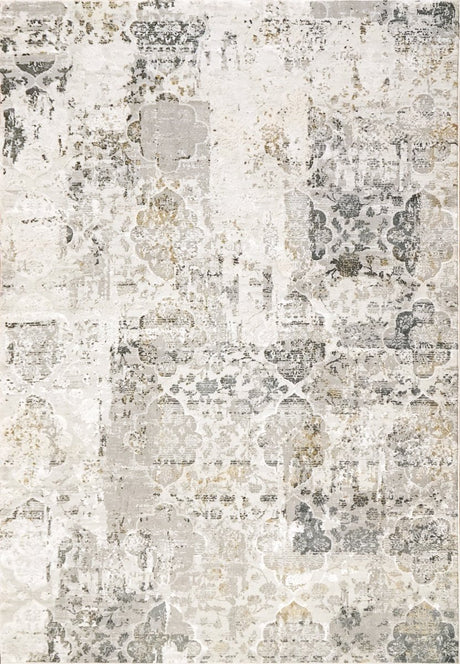 Dynamic Rugs Quartz 27077 Ivory/Grey Rugs.