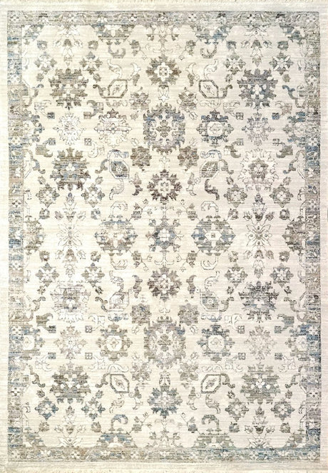 Dynamic Rugs Refine 4634 Cream Grey Blue Rugs.