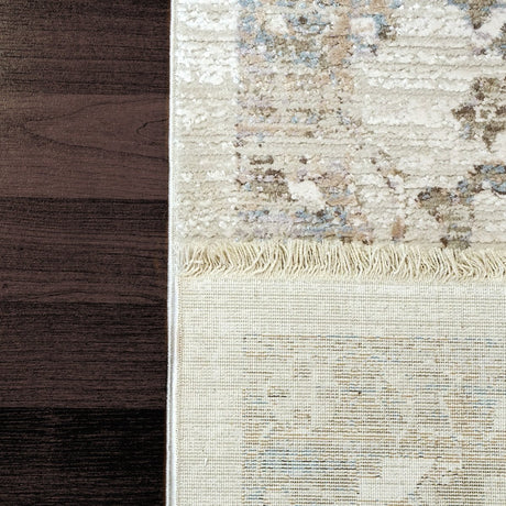 Dynamic Rugs Refine 4634 Cream Grey Blue Rugs.