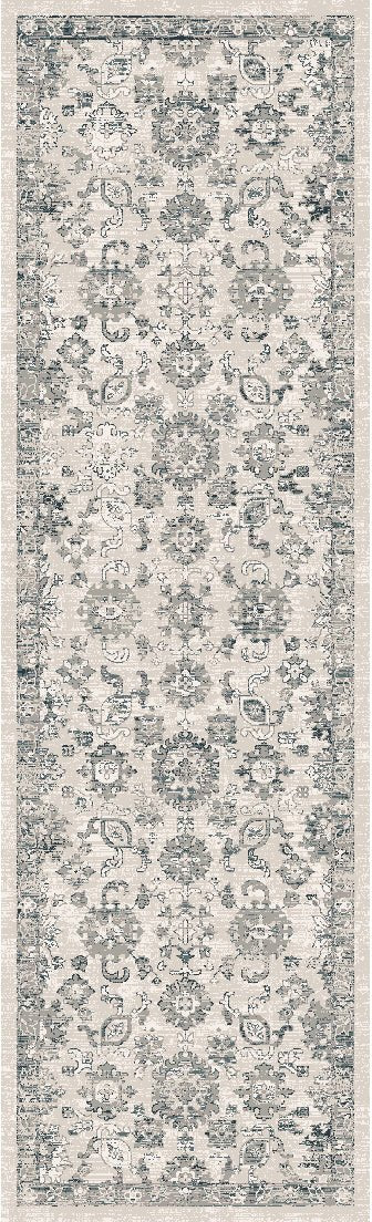 Dynamic Rugs Refine 4634 Cream Grey Blue Rugs.