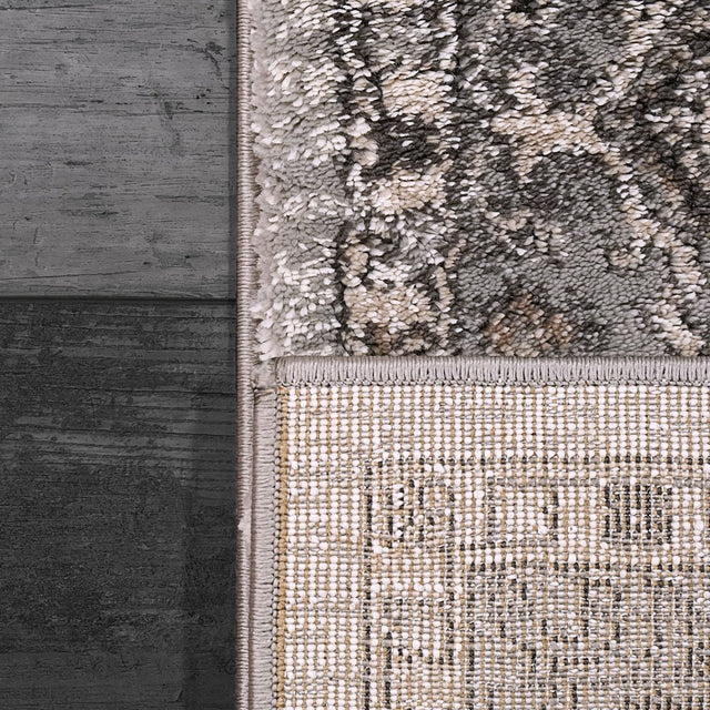 Dynamic Rugs Riley 6035 Grey/Beige Rug.