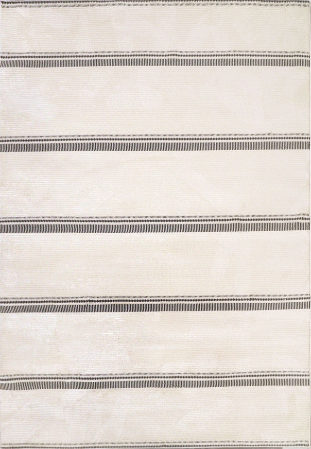Dynamic Rugs Rori 9352 Power Loomed Modern Ivory/Charcoal Rug