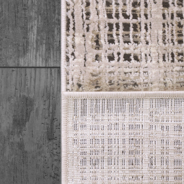 Dynamic Rugs Rori 9355 Power Loomed Modern Grey/Charcoal Rug