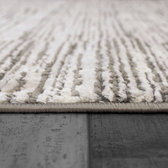 Dynamic Rugs Rori 9356 Power Loomed Modern Grey/Charcoal Rug